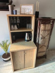 Kiewiets Creek Guesthouse的厨房或小厨房