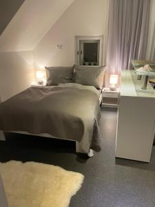 Postel nebo postele na pokoji v ubytování Apartment Varnsdorf Nr.1