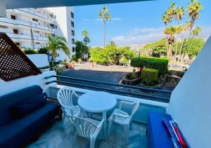 A balcony or terrace at Angel's house at Club Atlantis
