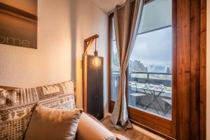 Posezení v ubytování Appartement Morillon 4pers
