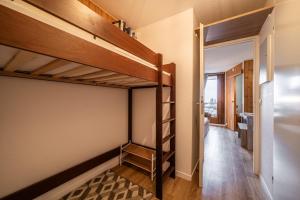 Postel nebo postele na pokoji v ubytování Appartement Morillon 4pers
