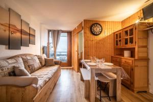 Posezení v ubytování Appartement Morillon 4pers