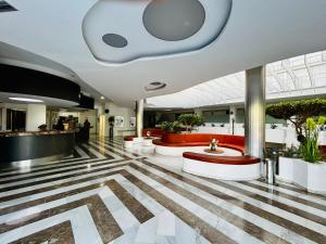 A seating area at Angel's house at Club Atlantis