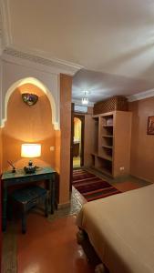 Postel nebo postele na pokoji v ubytování Riad Andalla