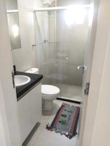 Phòng tắm tại Nosso Cantinho em Porto