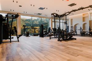 Fitness centrum a/nebo fitness zařízení v ubytování Matca Hotel Relais & Châteaux