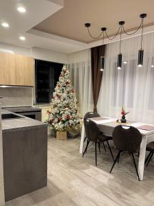 Kuchyň nebo kuchyňský kout v ubytování 7 SKY UDINE