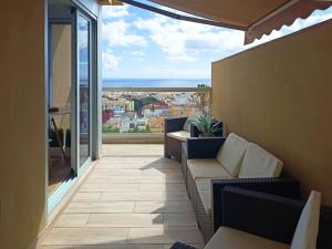 En balkon eller terrasse på Live Casa Nijota