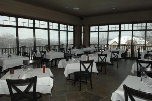 Restaurace v ubytování Cap Tremblant Mountain Resort