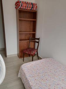 Postel nebo postele na pokoji v ubytování Apartamento en Ricaurte, Arrayanes de Peñaliza