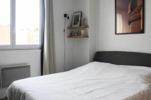 Posteľ alebo postele v izbe v ubytovaní Crossing cocoon with balcony and clear view