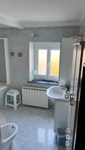 Koupelna v ubytování B&B Ligustico