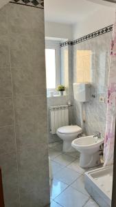 Koupelna v ubytování B&B Ligustico