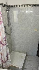 Koupelna v ubytování B&B Ligustico