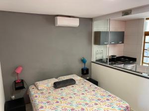 Nhà bếp/bếp nhỏ tại Sunset Maresias -Casas e Chalés C2
