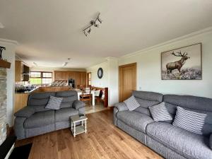 Χώρος καθιστικού στο Hillhead Country Retreat