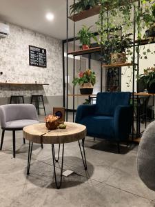 Posezení v ubytování Casa Mayawell