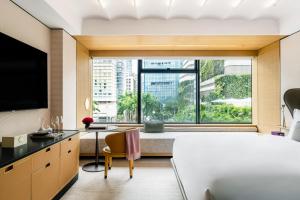 Letto o letti in una camera di Regent Hong Kong