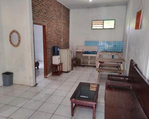 Letto o letti in una camera di Lucia Cottages