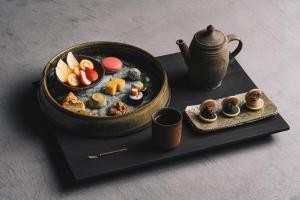 Matur á eða í nágrenni ryokan-hótelanna