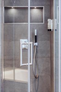 Ванная комната в Apartment Bergtraum - modern, zentral und ruhig gelegen