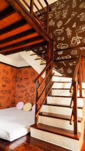 Voodi või voodid majutusasutuse Yoho Beach Resort Kenting toas