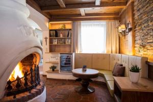 Ruang duduk di Hotel Altmünsterhof