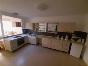 Η κουζίνα ή μικρή κουζίνα στο Pentling Ferienwohnung +12 φωτογραφίες