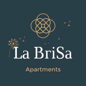 um logótipo para as experiências de la brita com borboletas em La BriSa em Capo dʼOrlando