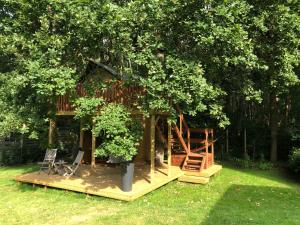 Zahrada ubytování Kabana - eco forest suite