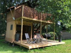 Zahrada ubytování Kabana - eco forest suite