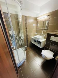 Kúpeľňa v ubytovaní Hotel Pruggererhof