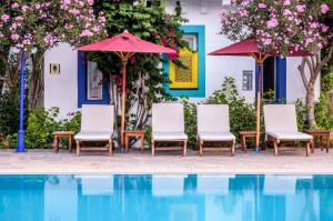 Bazén v ubytování Marphe Hotel nebo v jeho okolí