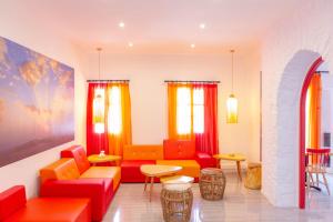Posedenie v ubytovaní Acqua Vatos Paros Hotel