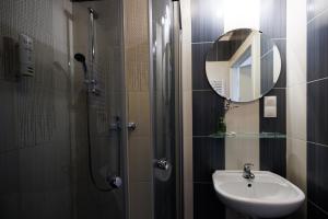 Kúpeľňa v ubytovaní Lawendowy Zakątek