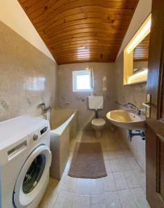 Apartments Malvina tesisinde bir banyo