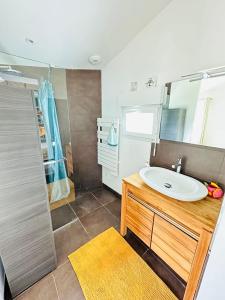 Kúpeľňa v ubytovaní Jolie maison de pêcheur - Mer