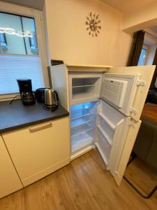 Eldhús eða eldhúskrókur á Haus Eder Steiner