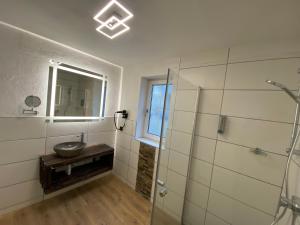 Baðherbergi á Haus Eder Steiner