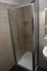 Koupelna v ubytování Apartmán Bára
