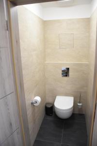 Koupelna v ubytování Apartmán Bára