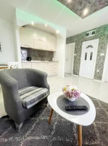 Η κουζίνα ή μικρή κουζίνα στο Apartman Tijana