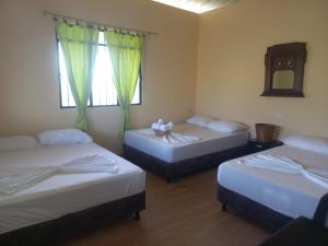 Postel nebo postele na pokoji v ubytování Hospedaje Casa de Campo La Herrería, Desierto de La Tatacoa