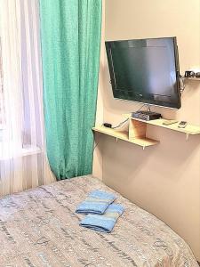 Posteľ alebo postele v izbe v ubytovaní Студіо Філатова 8