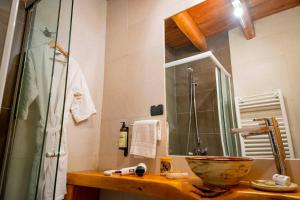 Phòng tắm tại Patagonia Lodge