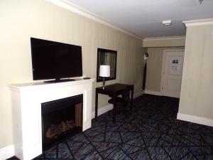 TV a/nebo společenská místnost v ubytování Niagara Crossing Hotel and Spa