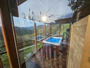 Bazén v ubytování Hotel Granja Paraíso, Oasis Rural & Bienestar nebo v jeho okolí
