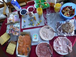 Cibo presso il bed & breakfast o nelle vicinanze