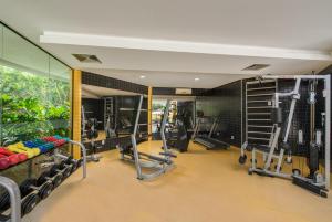 
The fitness center and/or fitness facilities at Hotel Regente Paragominas
