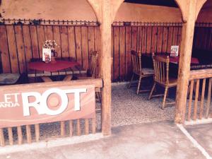 Restaurace v ubytování B&B Rot